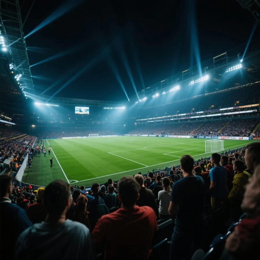 足球赛场直播视觉图